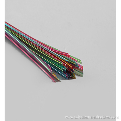 PET Plastic Coated Metallic Twist Tie